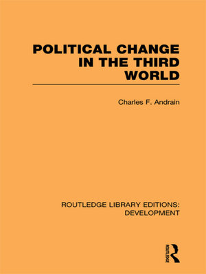 cover image of Poltiical Change in the Third World